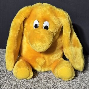 Vintage Kodak Camera Kolorkins Toy SNAP Gold Stuffed Animal Plush Advertising 8"